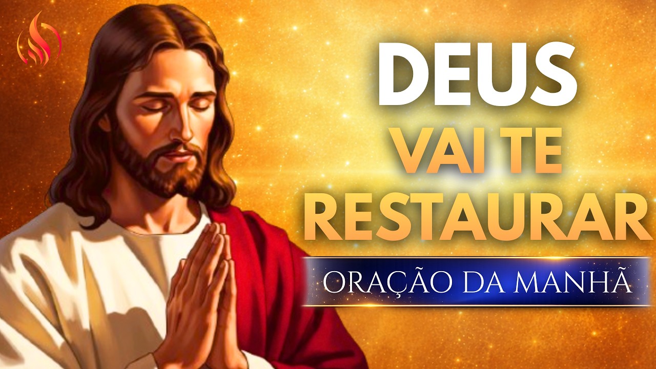ORAÇÃO DA MANHÃ DE HOJE, TERÇA-FEIRA | 17/03 — DEUS VAI RESTAURAR O QUE VOCÊ PENSOU TER PERDIDO