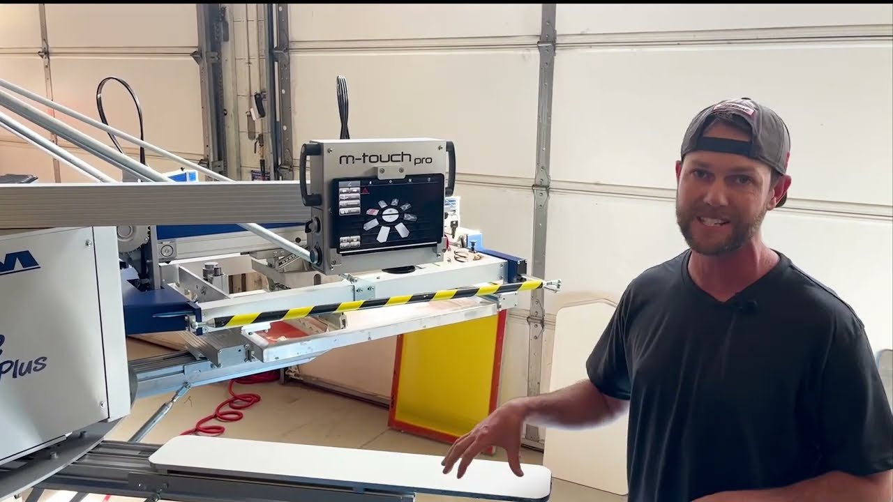 MHM X-Type Plus Automatic Screen Printing Press - Highlighted by Danny Gruninger, Denver Print House