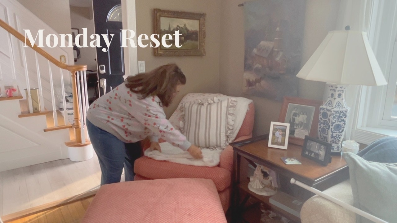 A Gentle Monday Reset at Home