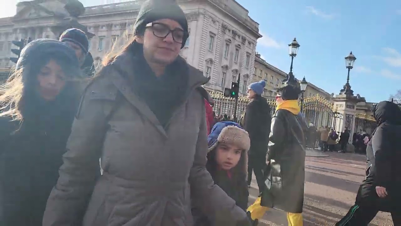 Changing of the Guard Ceremony - Buckingham Palace London UK - January 15, 2023