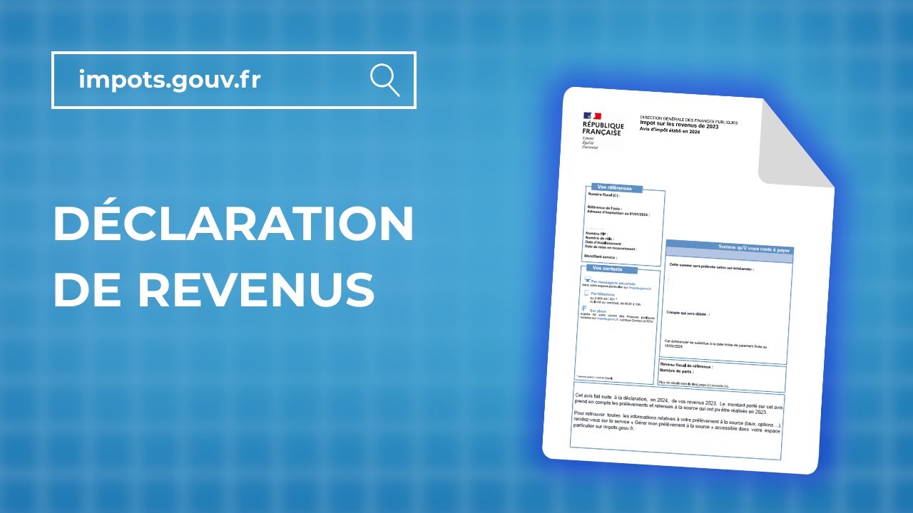 Comment faire sa déclaration de revenus ( impôts ) en ligne - Tutoriel 2025 pour les débutants