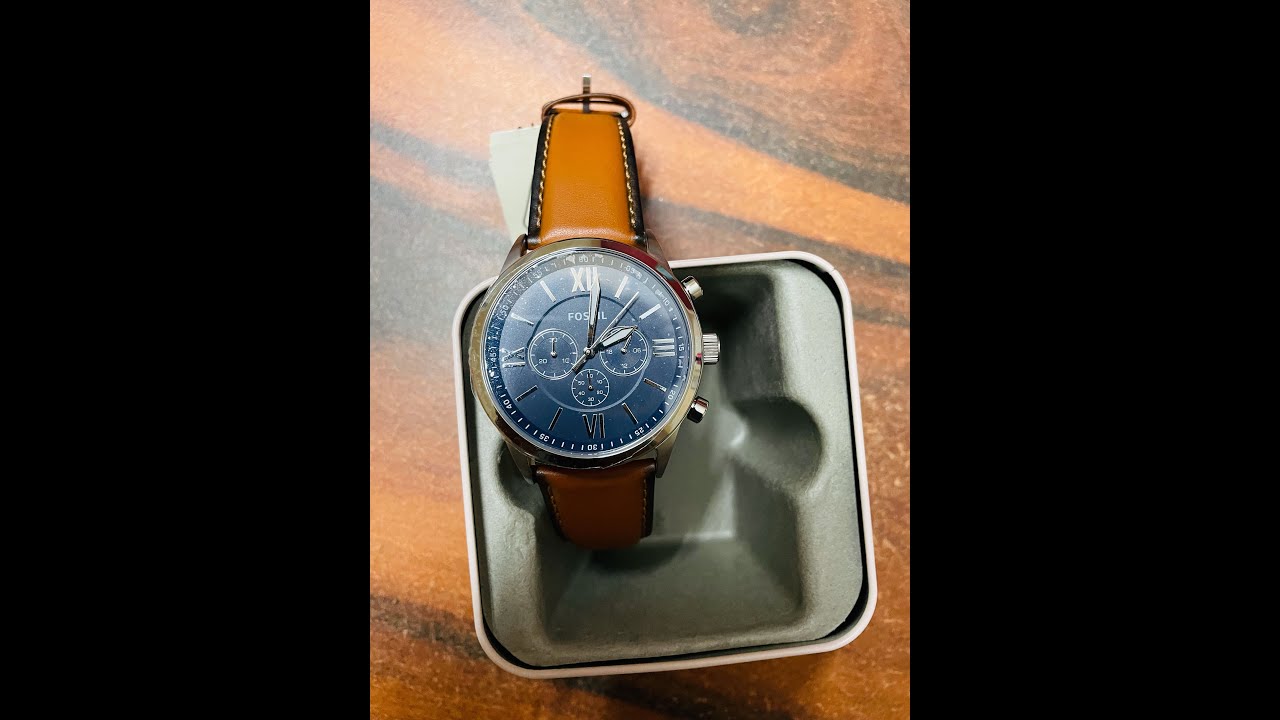 Fossil watch Unboxing