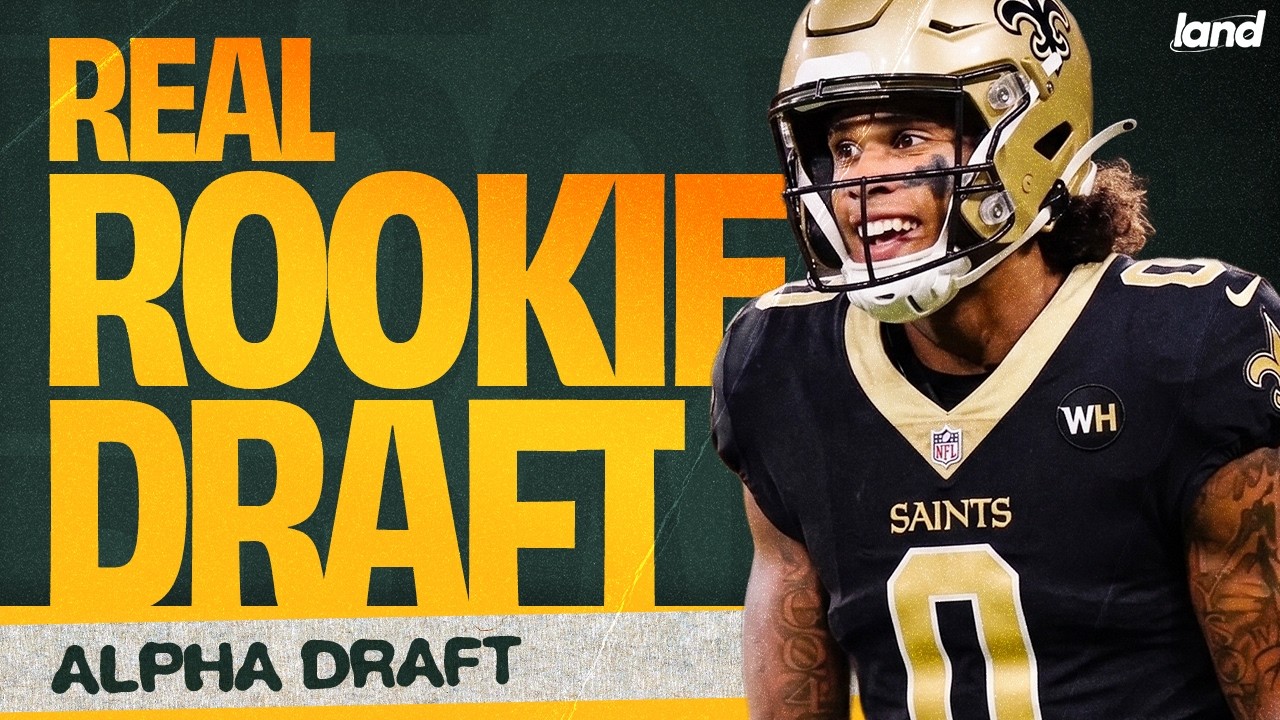 Our 1st REAL Dynasty Rookie Draft Of The Year
