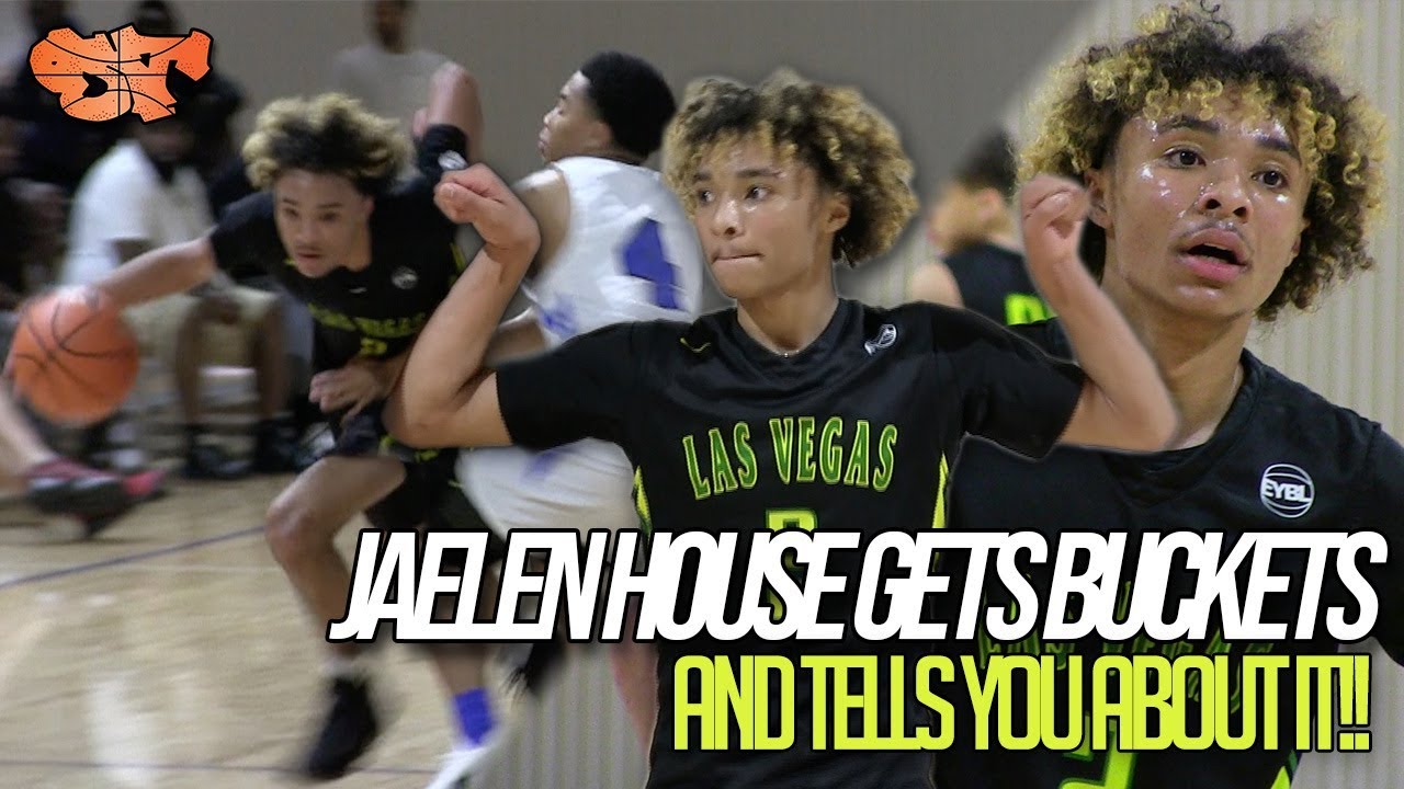 Jaelen House TELLS YOU TO STOP HIM and SHOWS WHY YOU CAN'T | Las Vegas Prospect's ENERGETIC guard