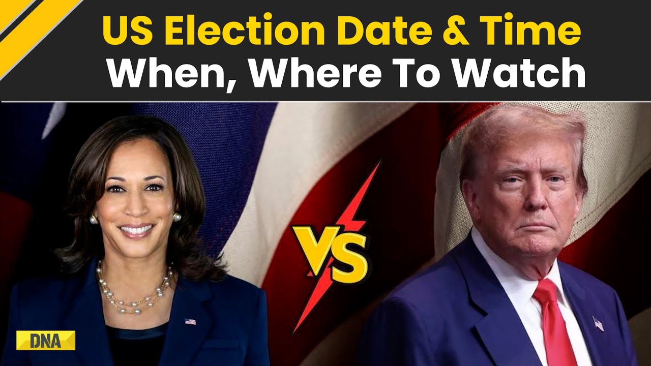 US Election 2024: Date And Time, When And Where To Watch As Per IST | Donald Trump | Kamala Harris