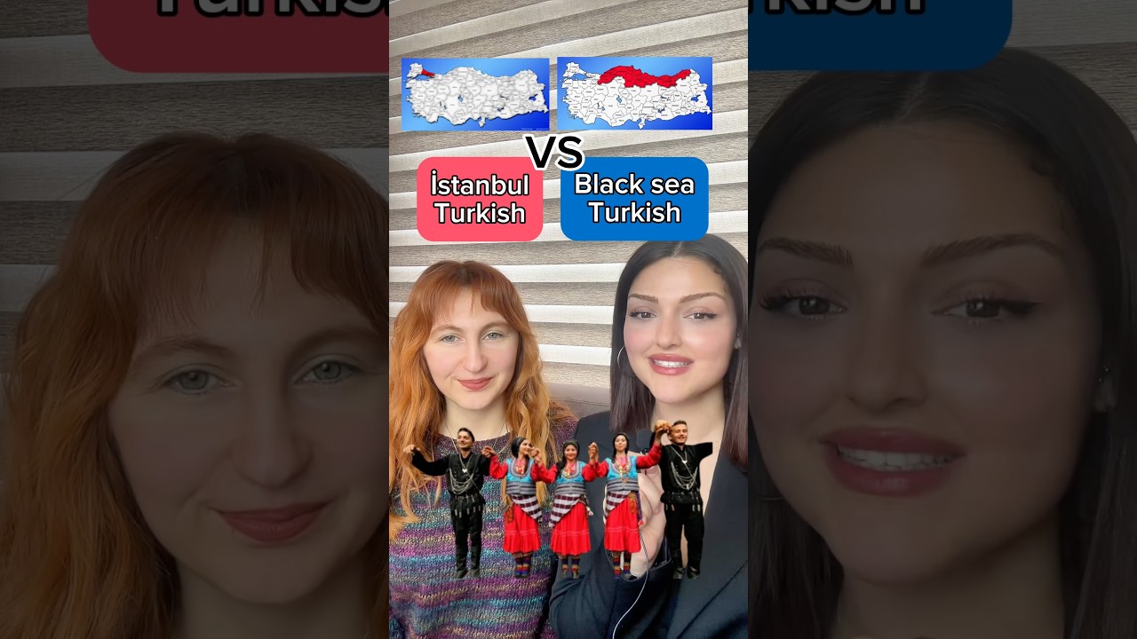 🇹🇷 Istanbul vs Black Sea Turkish (Karadeniz ağzı) 🌊😂 turkish #fyp #blacksea #karadeniz