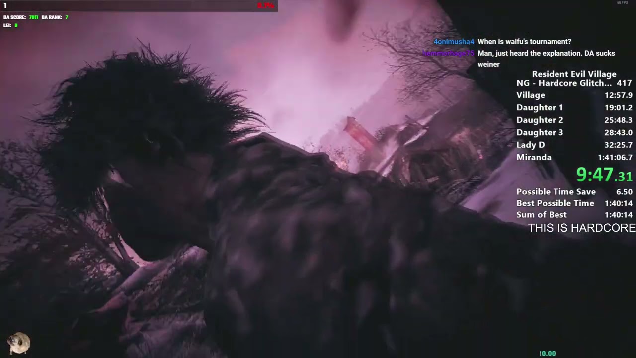 RE Village | NG Hardcore Speedrun in 1:38:35 (WR/Glitchless)