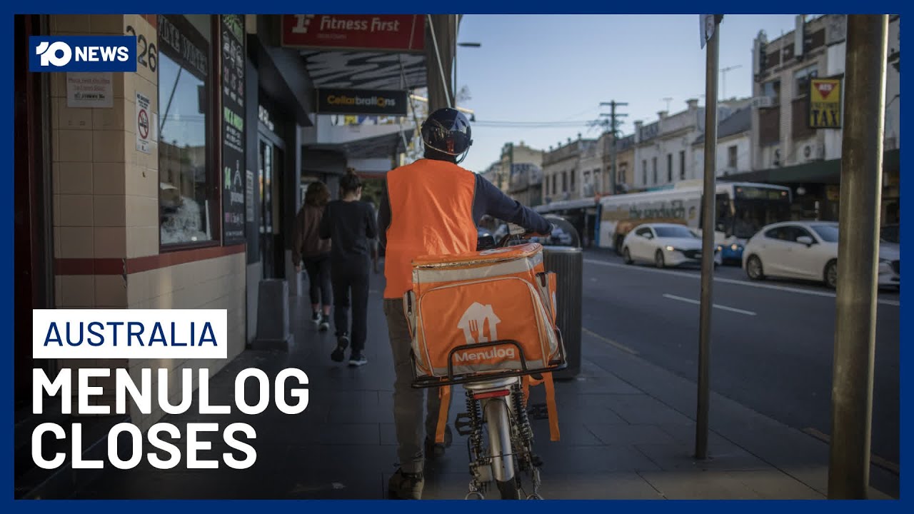 Food Delivery Company, Menulog, Announces Closure In Australia | 10 News