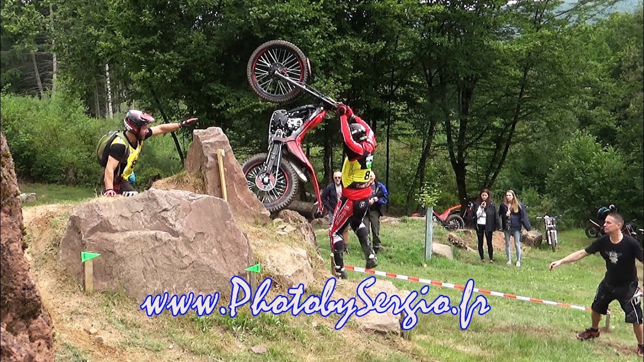 Trial motorbike crash compilation - 2017