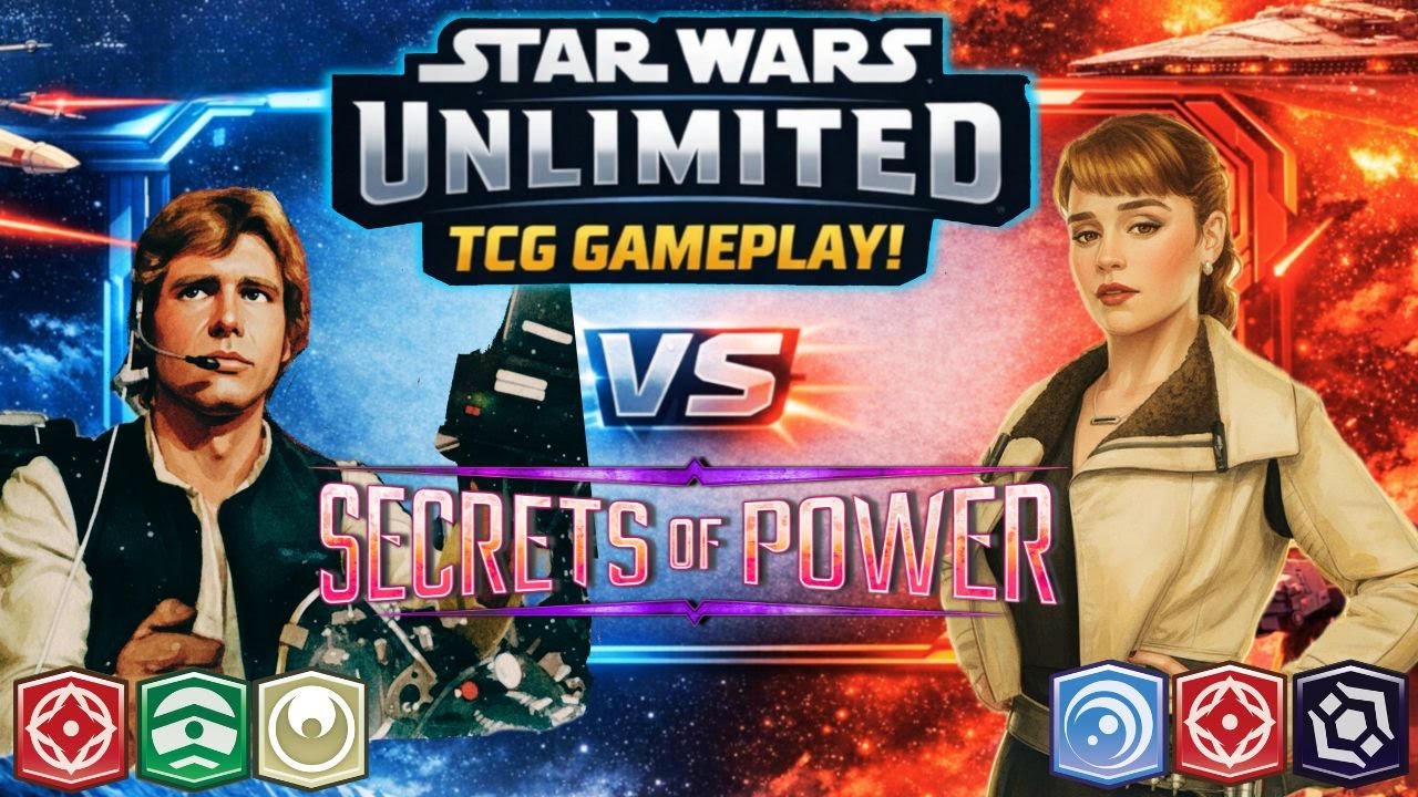 HAN SOLO4 Aggression v QI'RA Aggression | Star Wars Unlimited TCG Gameplay | Competitive Card Game