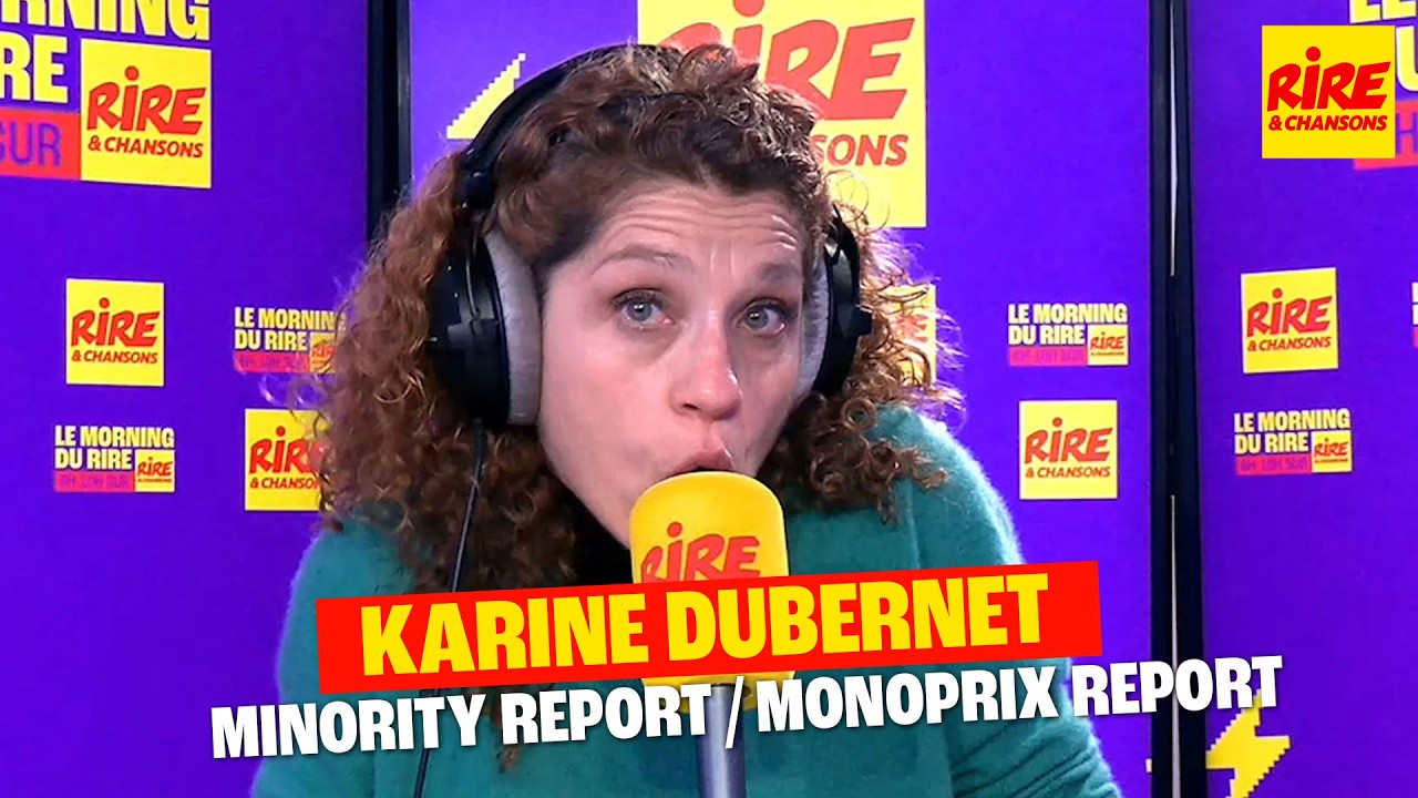 MINORITY Report / MONOPRIX Report - La Drôle de Minute de Karine Dubernet
