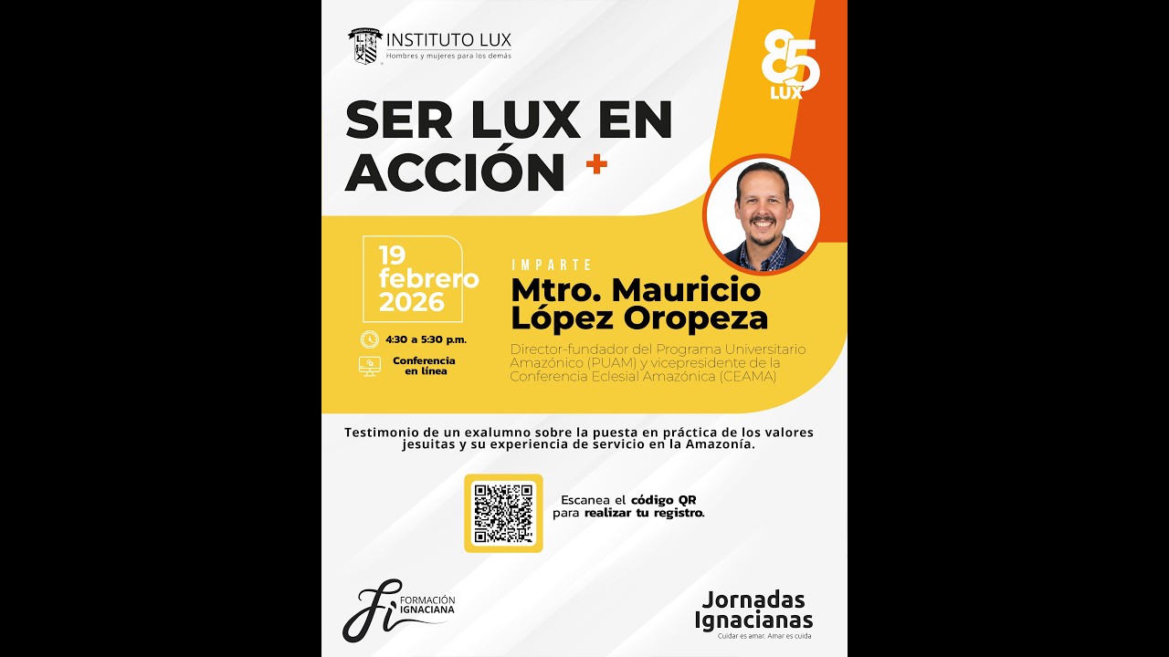 Ser Lux en acción Conferencia 20 febrero