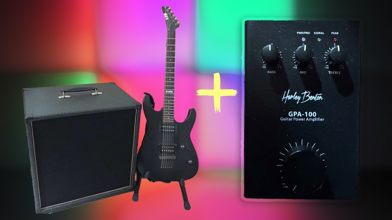 Harley Benton GPA-100 – power amp do pedalboardu
