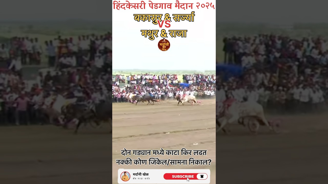 Bakasur & Sarjya vs Mathur & Raja semi final match held at Hindkesari Pedgaon ground #bakasur #mathur1001
