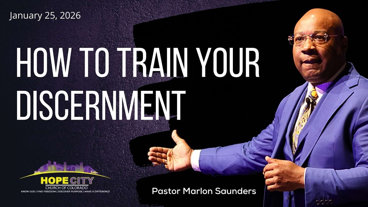 How To Train Your Discernment (01/25/26; 9:00am