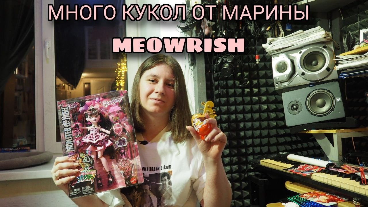 РАСПАКОВКА ОГРОМНОЙ ПОСЫЛКИ ОТ МАРИНЫ MEOWRISH #unboxing 