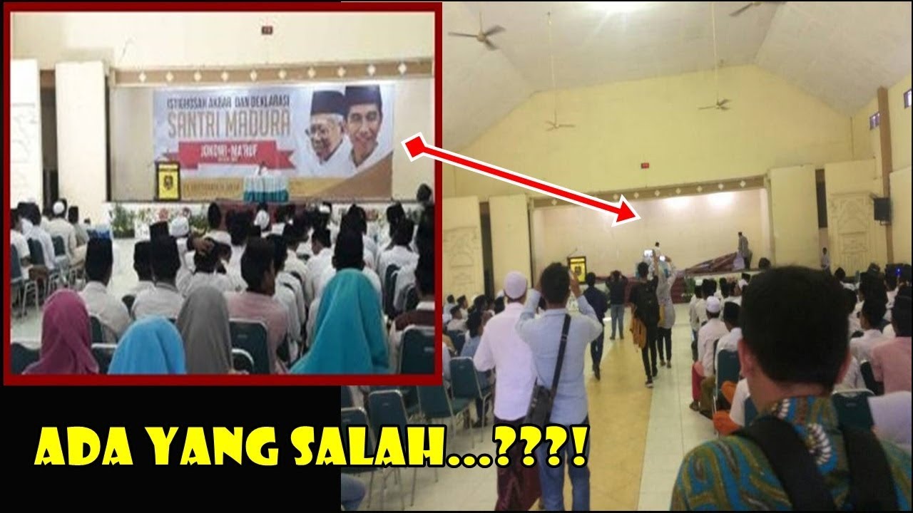 PANWASLU BUBARKAN DEKLARASI SANTRI MADURA JOKOMIN-ISLAM NUSANTARA ??