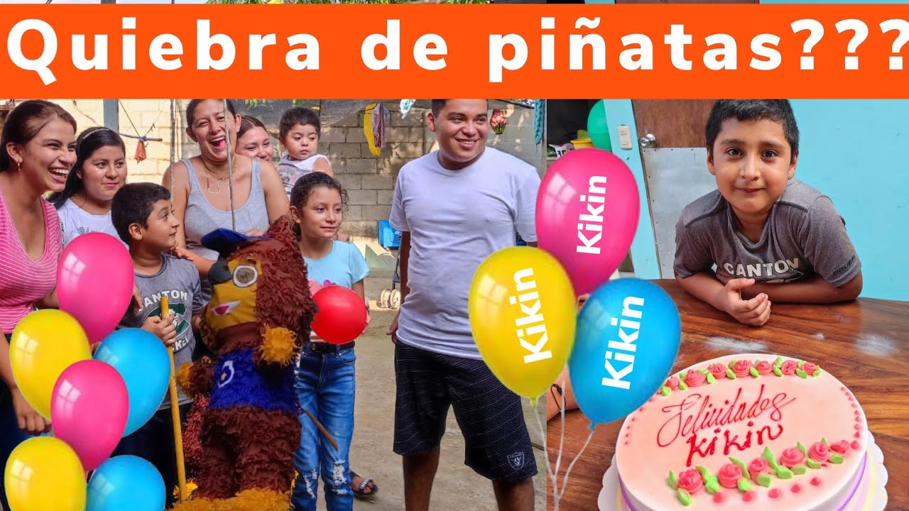 A QUIEN CREES QUE LE QUEBRAMOS UNA PI&Ntilde;ATA??. 😳😳😳Quien crees que agarr&oacute; m&aacute;s dulces??