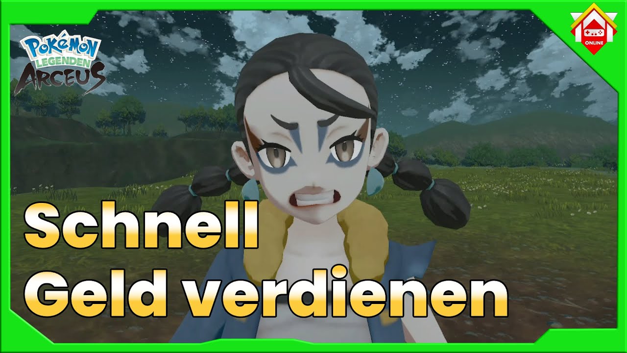 So verdient ihr schnell und einfach Geld in Pokemon Legenden Arceus