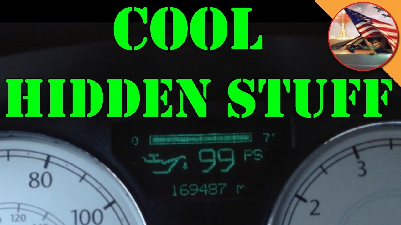 '05 Chrysler 300: Extended/Hidden EVIC Menu