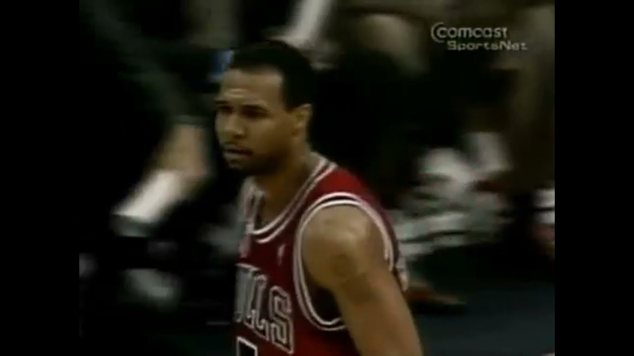 Ron Mercer 25 points Bulls vs Wizards 2001-2002