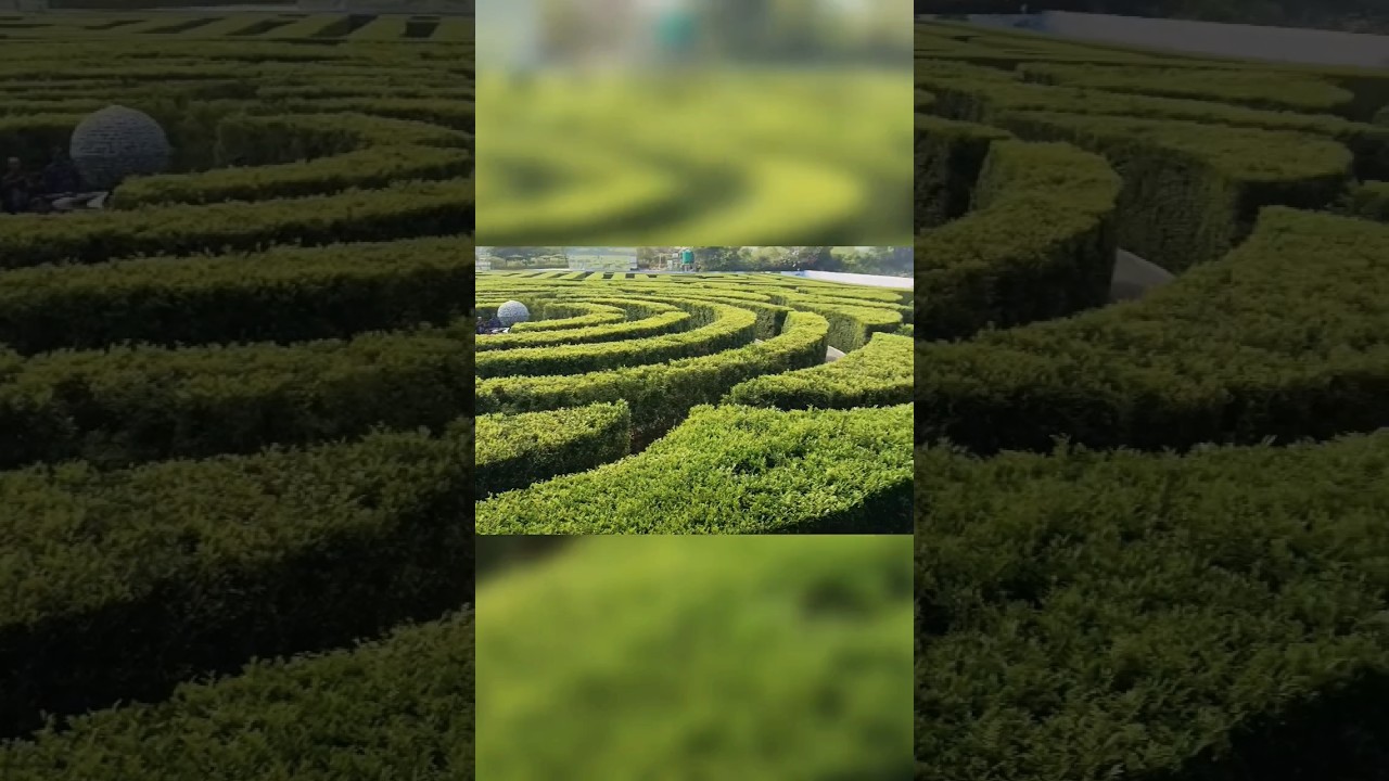Bhool Bhulaiya Garden || Maze Garden statue of unity 