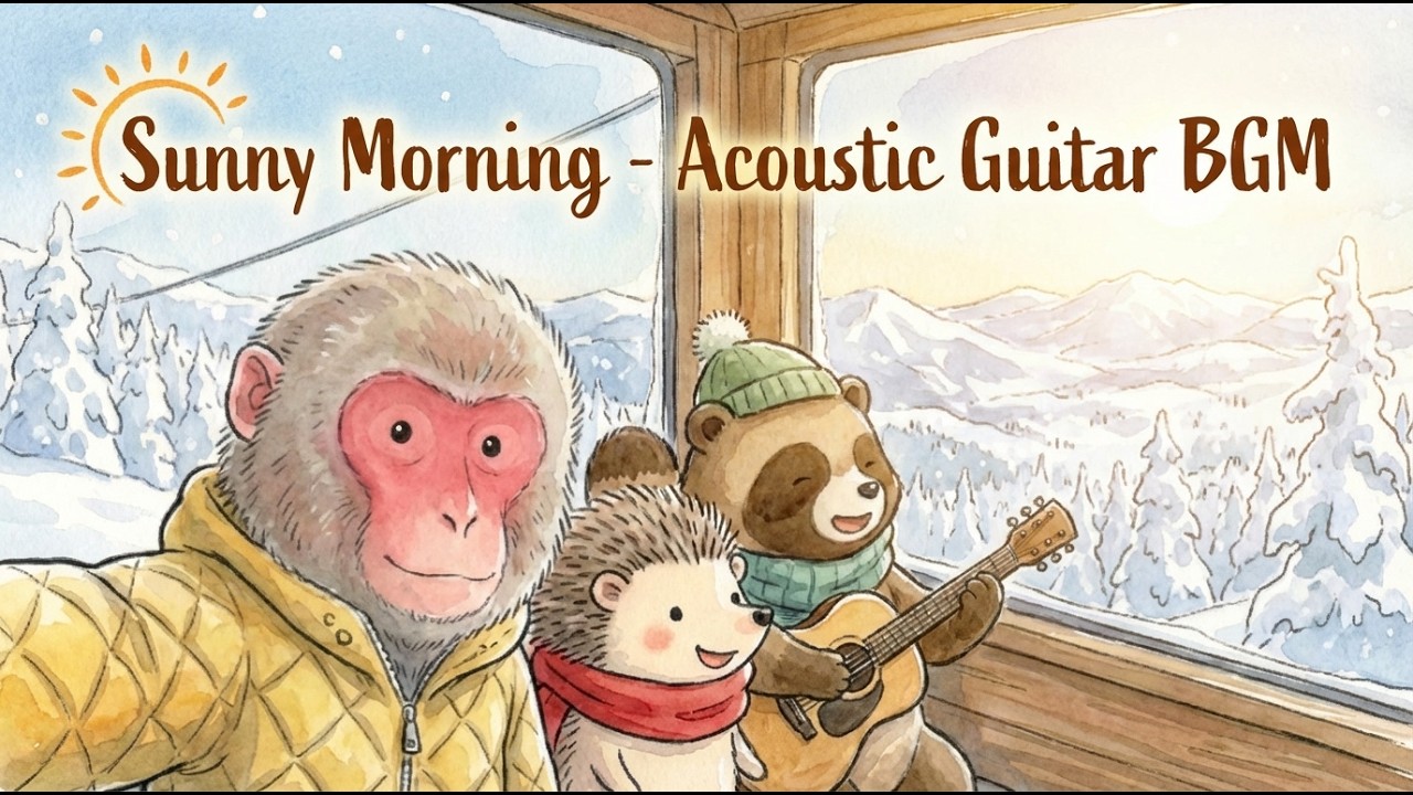 An Acoustic Guitar & Cheerful Mandolin BGM Playlist