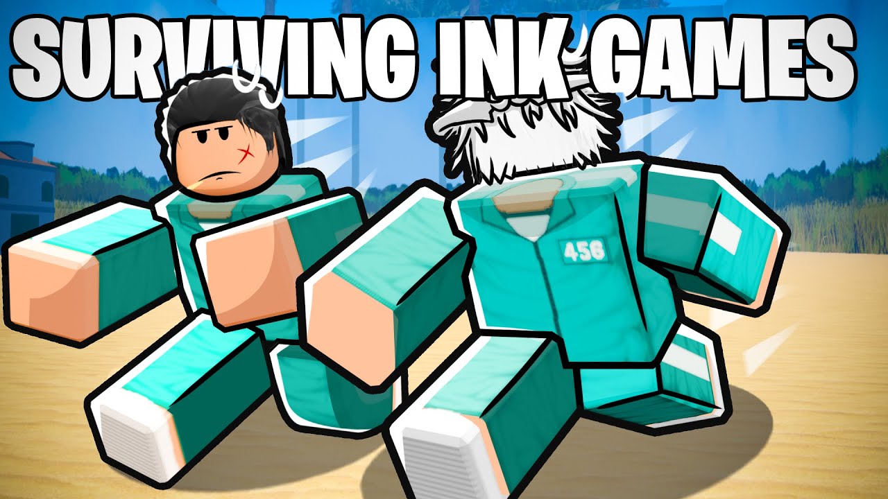 SURVIVING ROBLOX INK GAME WITH FLOATYZONE.. (INTENSE)