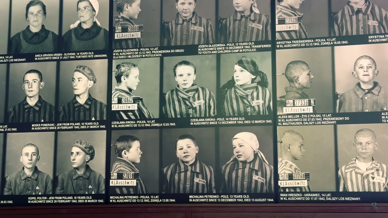 Koncentrační tábor Osvětim v Polsku