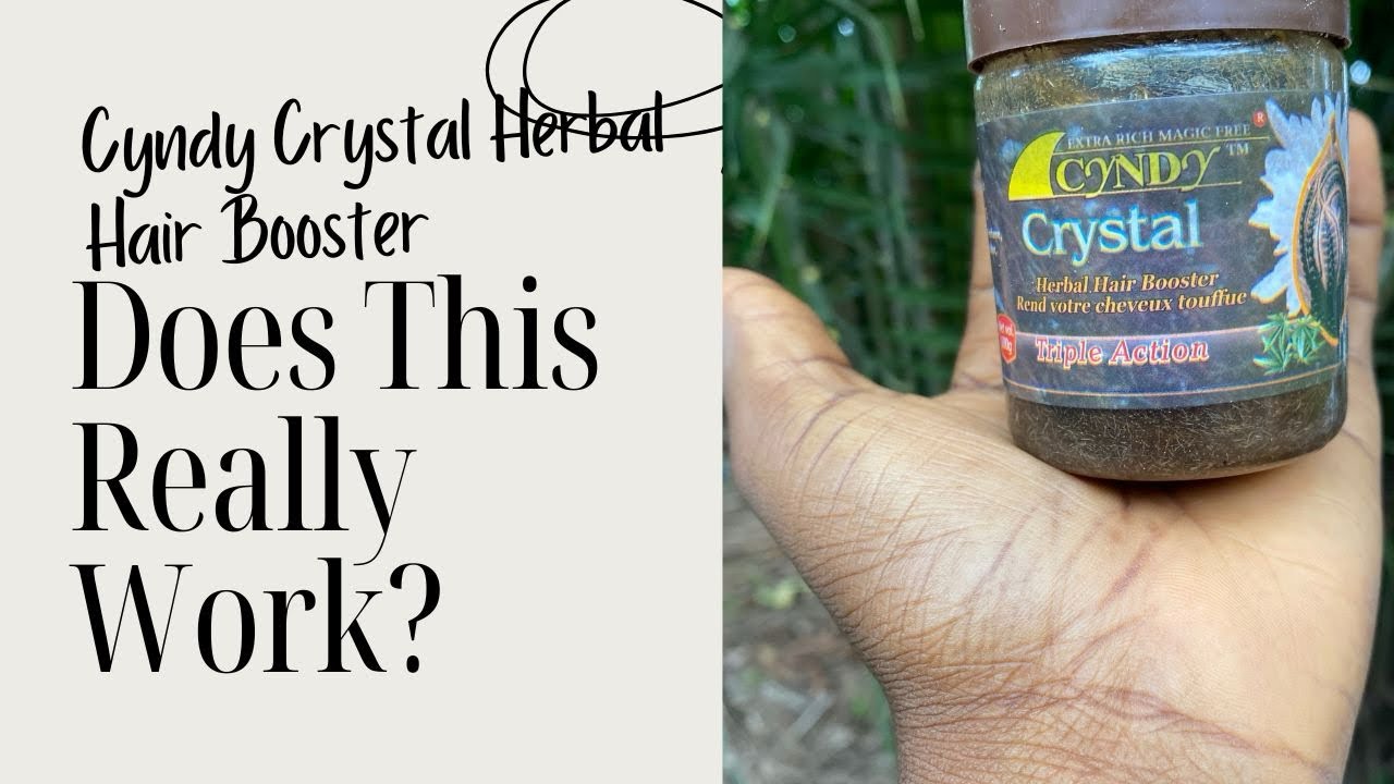 This Herbal Hair Cream Grows Bald Spots FAST?! | Cyndy Crystal Hair Booster Honest Review 