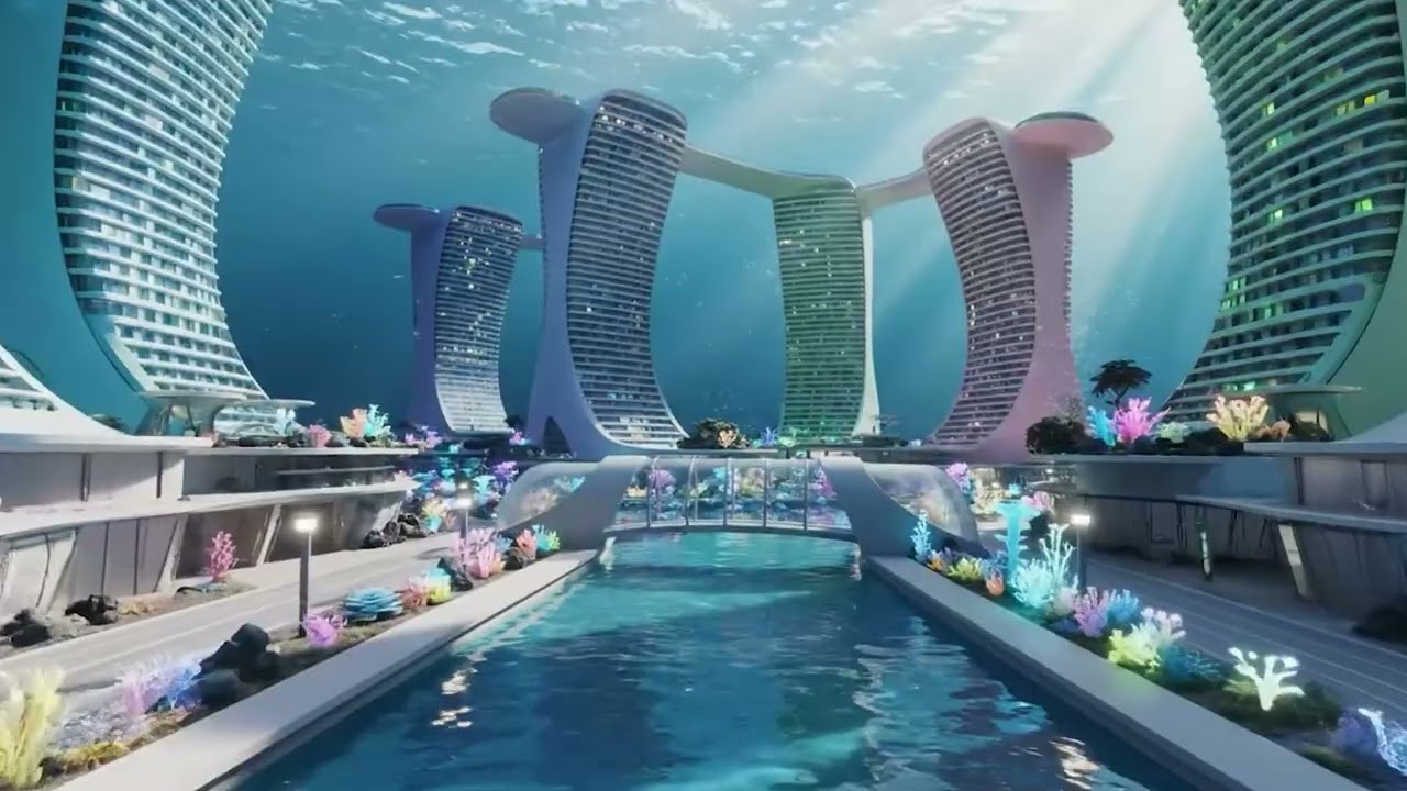 Journey to the Underwater Alien City | Deep Sea Music & Sci-Fi Sounds for a Cosmic Adventure