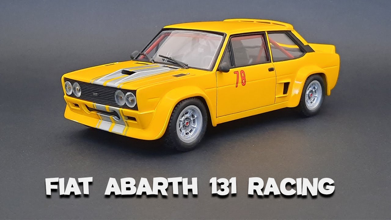 Le final - Construire une Fiat Abarth Racing - Kit Italeri au 1/24