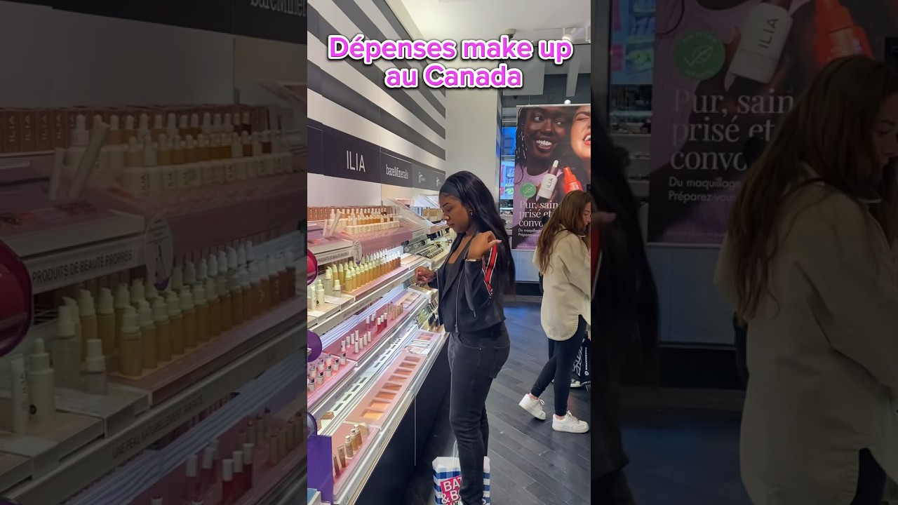 Budget maquillage au Canada 🇨🇦 || Candle sisters