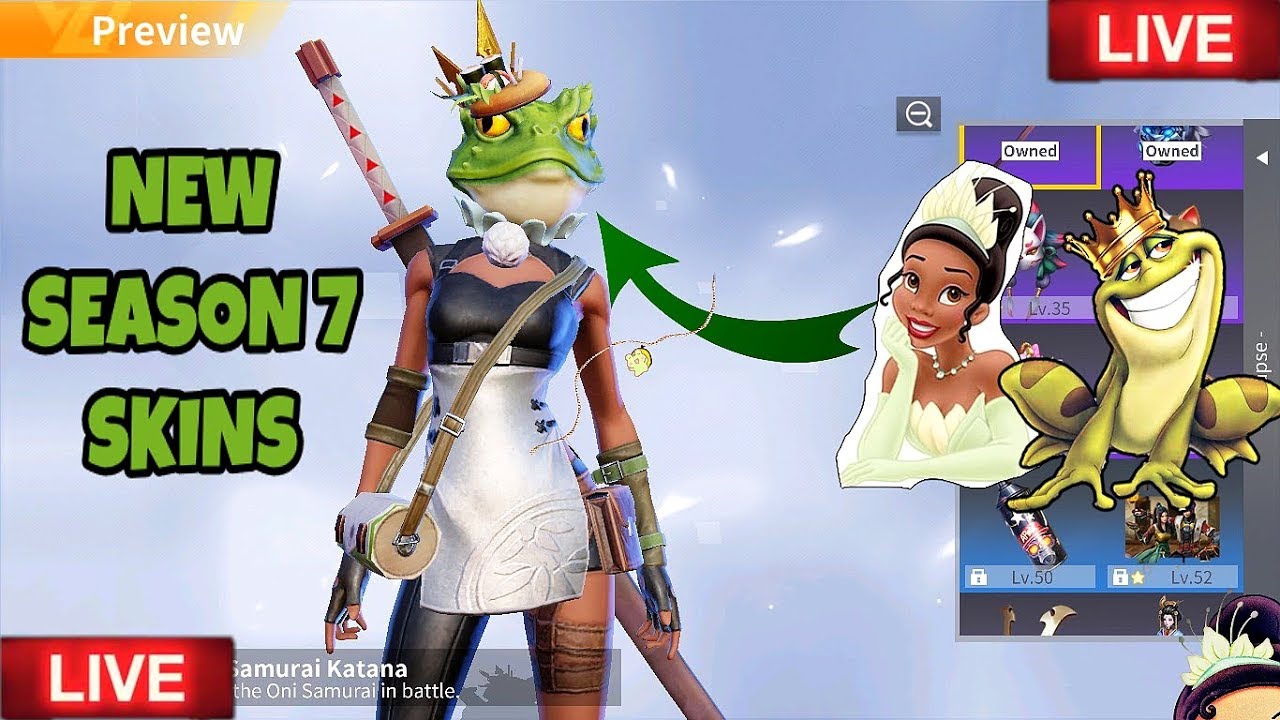 🔴*NEW*  I'm a FROG PRINCESS //GRINDING SEASON 7 flex pass (Creative Destruction Live)