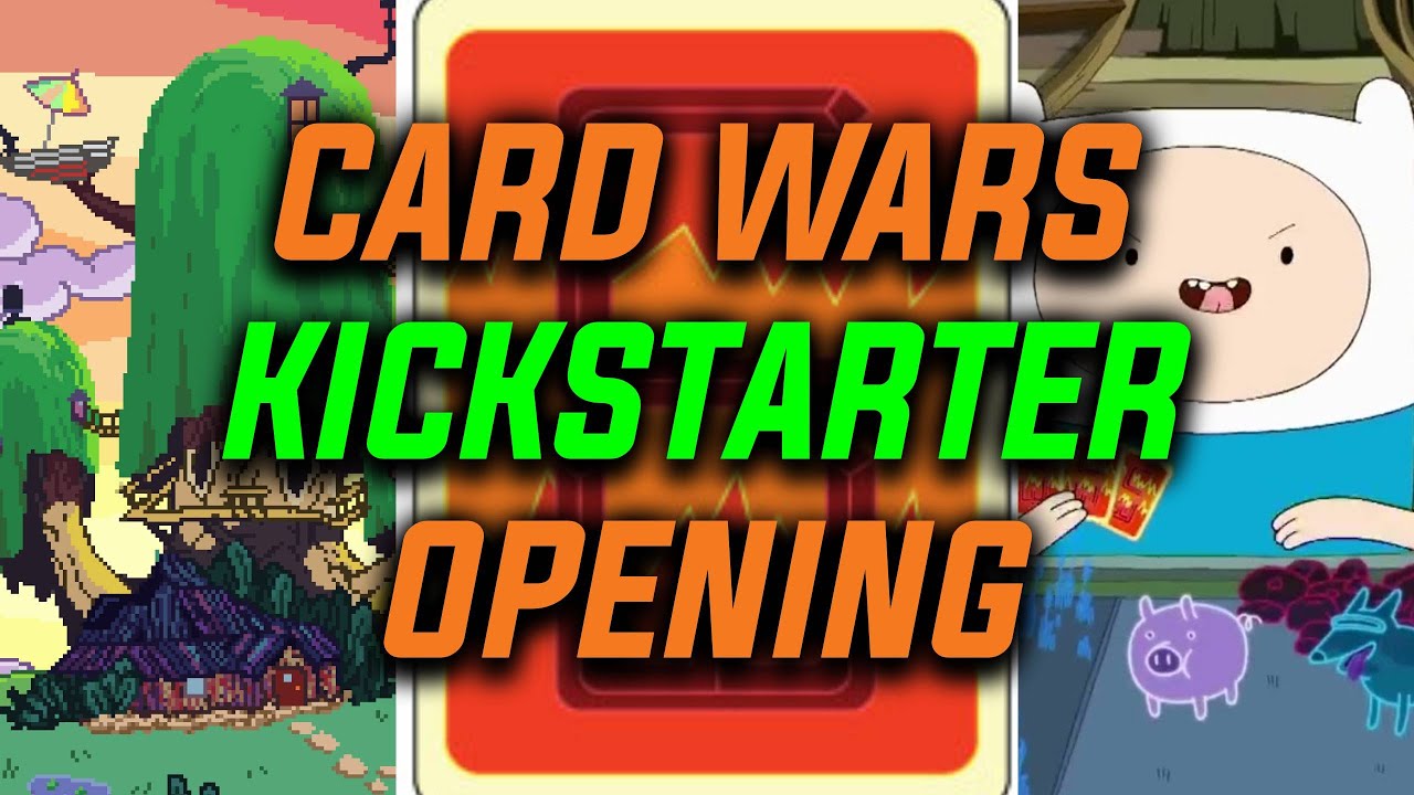 Adventure Time: Card Wars 10th Anniversary Kickstarter Opening! -