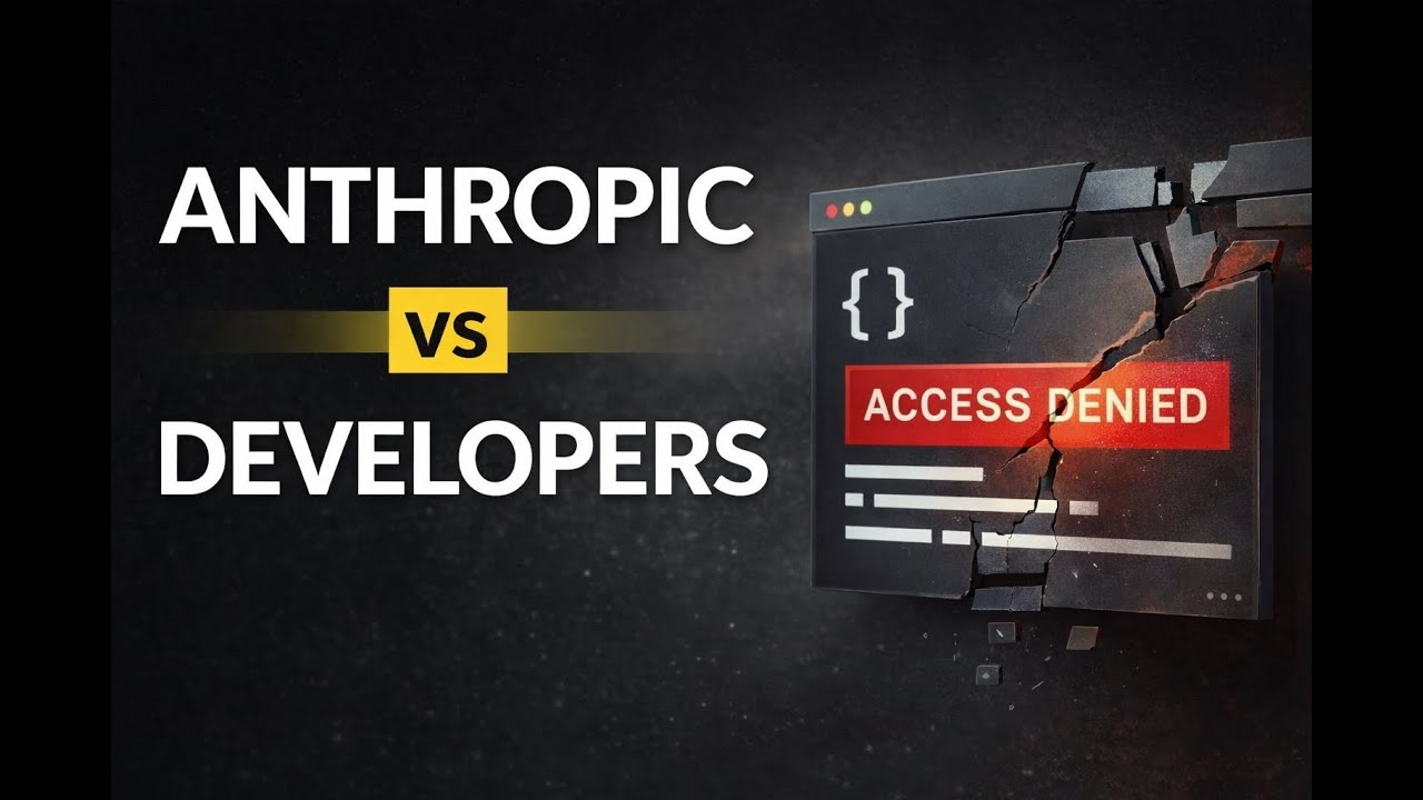 Anthropic vs Developers: What the Claude Crackdown Really Means