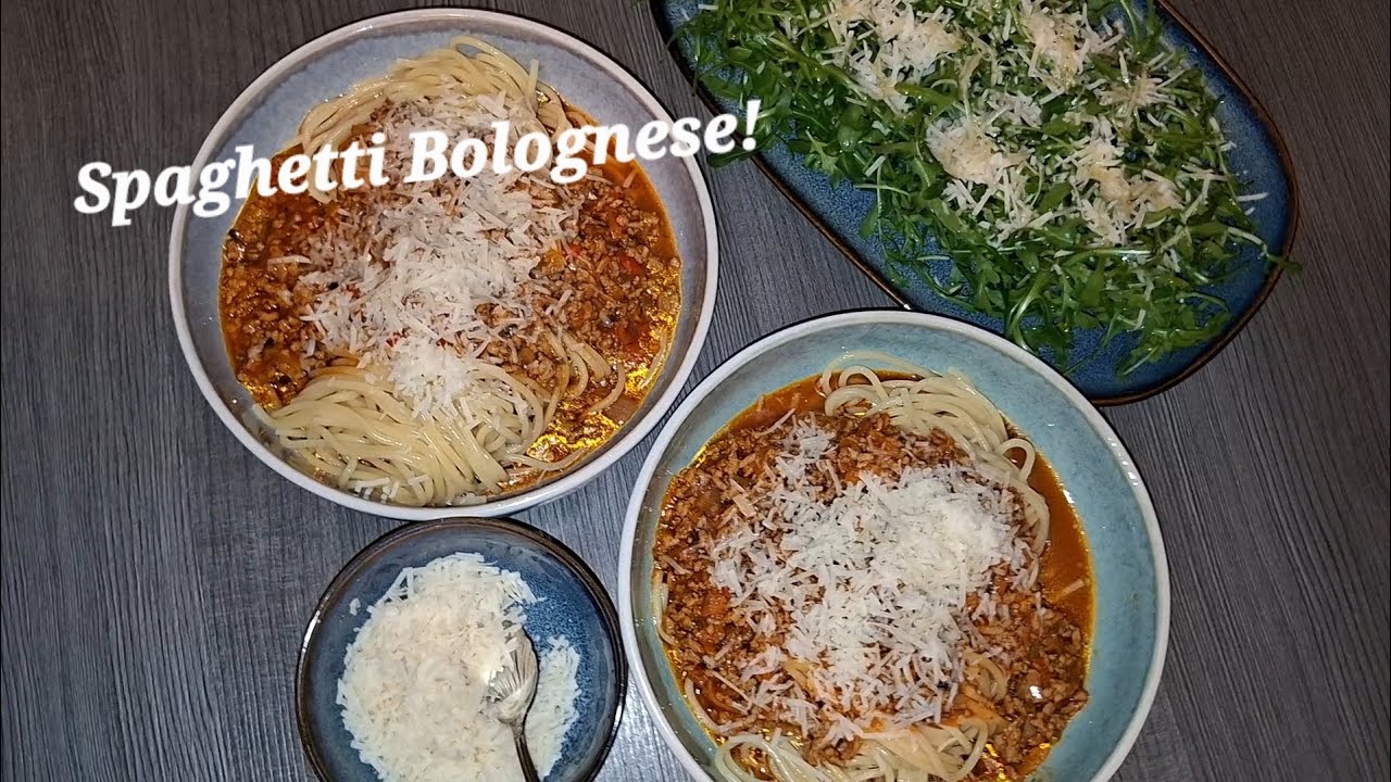 Spaghetti Bolognese! Dieses Gericht schmeckt immer! Спагетти болоньезе! 🍝  Это блюдо ВКУСНО всем!