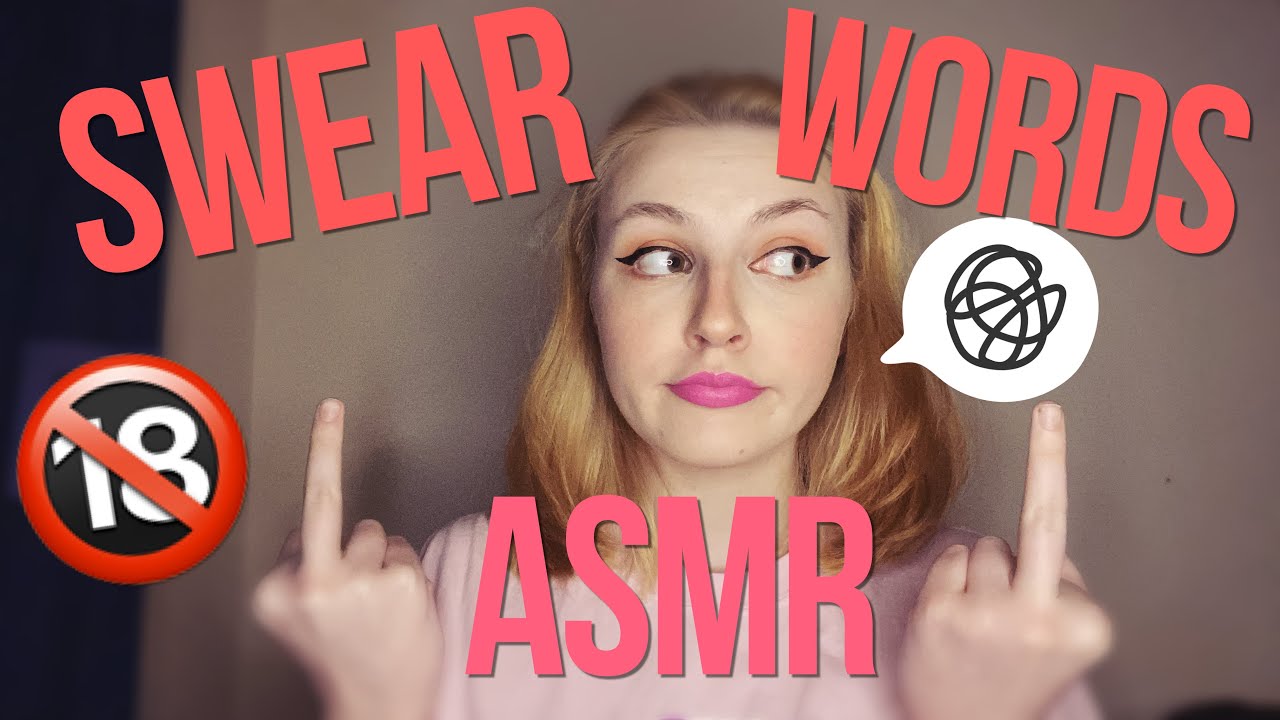 Repeating the TINGLIEST swear words and cussing you to sleep - ASMR