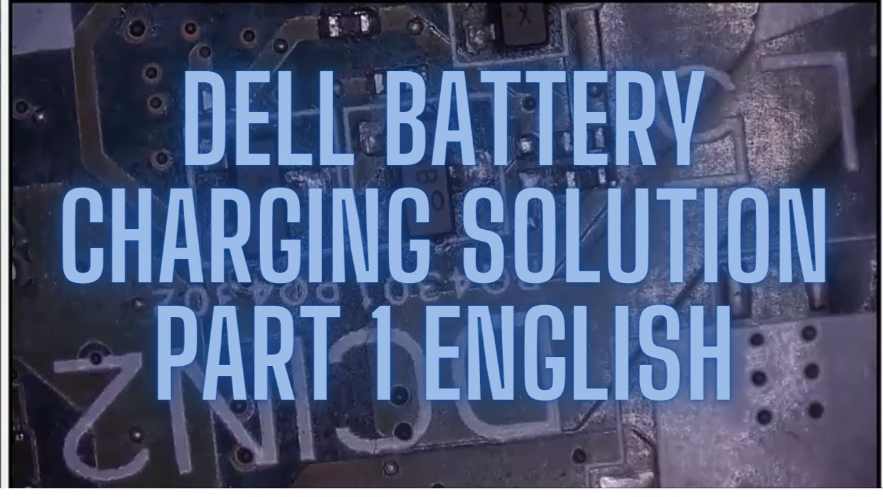 Laptop Charging Section Concept | Dell Vegas Battery not Charging Sol | English Part 1 |Video Course
