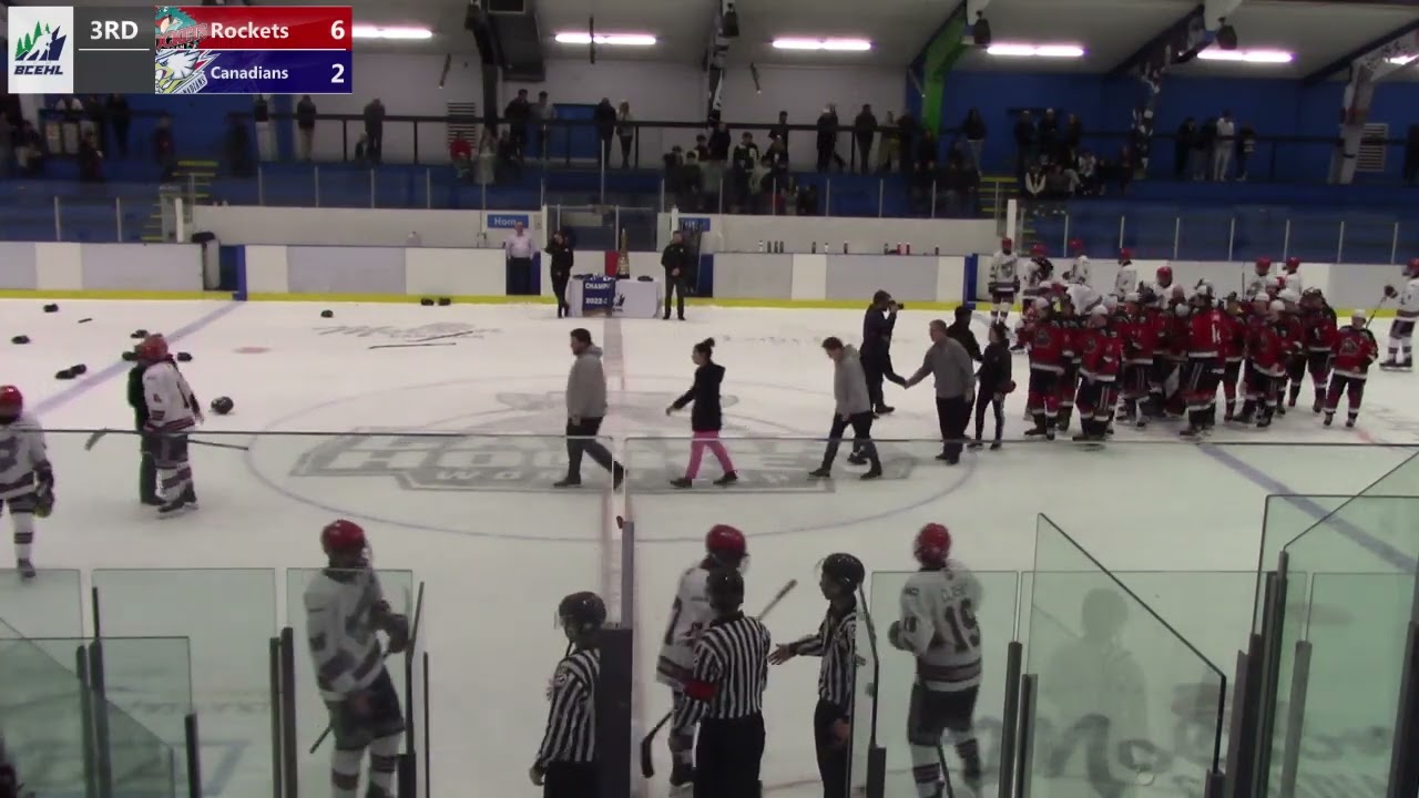 BCEHL: Final moments of U18 Championship Finals - March 25, 2023