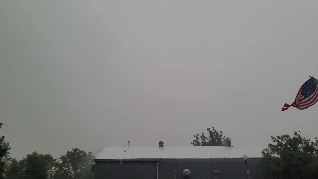 Big rainstorm rolling through Nebraska right now. June 18, 2024