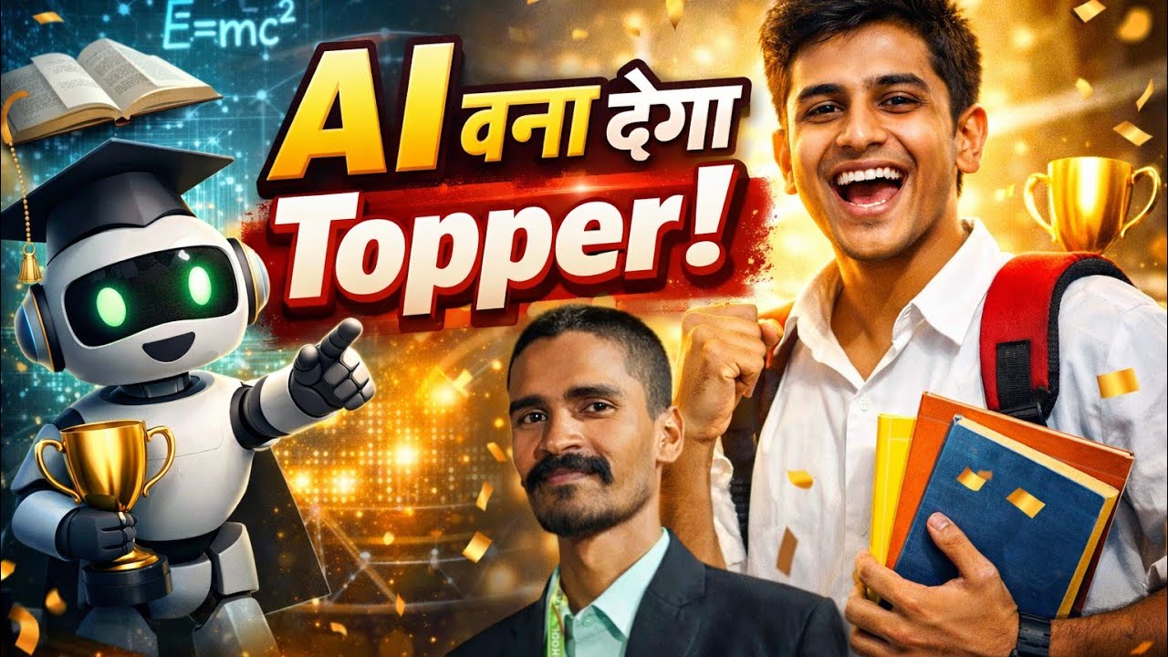 AI बना देगा Topper! 🤖📚 | Study Smart With AI | AI Best Study Tips 2026 |Topper बनने का नया तरीका! 1|