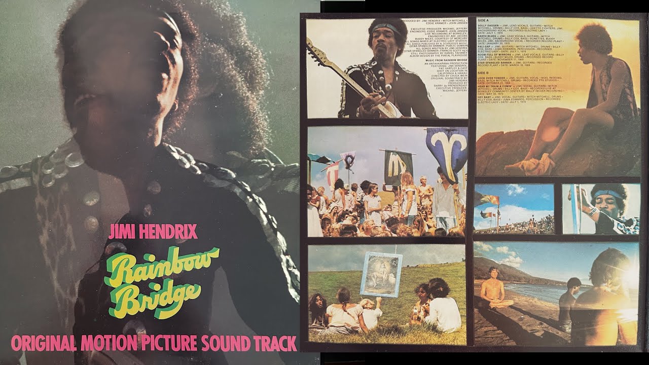 Jimi Hendrix  - ﻿﻿HEY BABY New Rising Sun (vinyl record / lyrics)