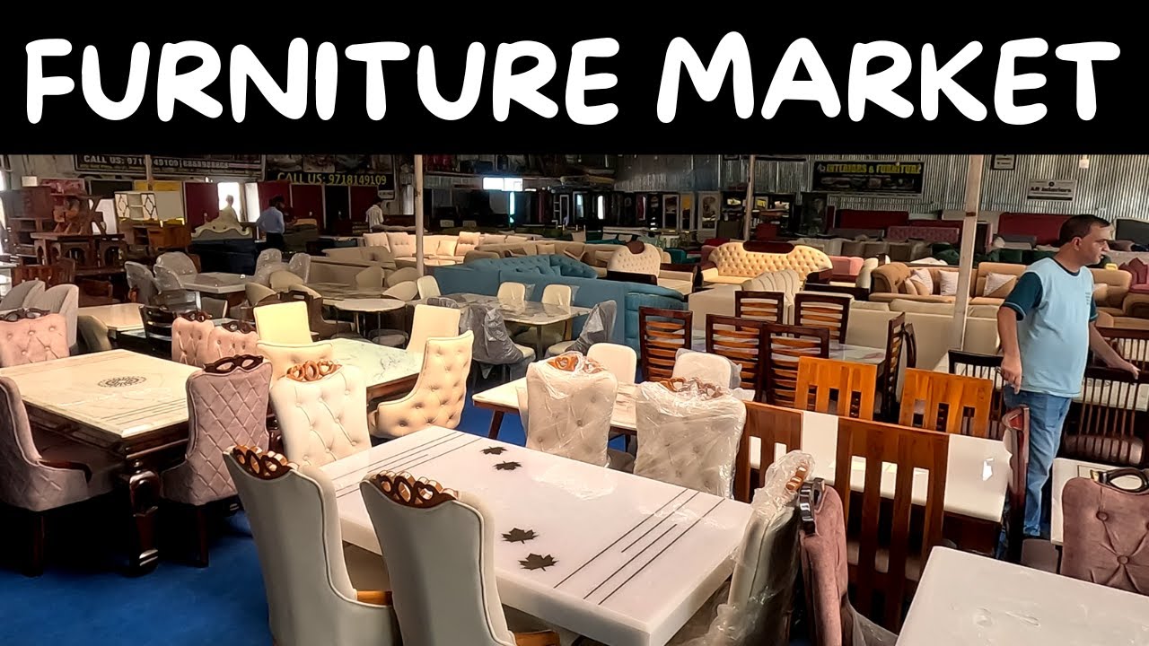 Furniture Market in NCR Noida Ghaziabad | Shahberi Furniture Market Greater Noida | Sofa, Bed, Table