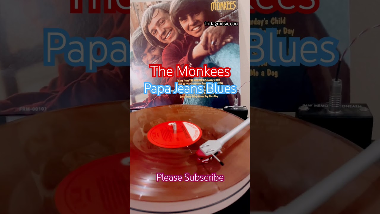 THE MONKEES Papa Jeans Blues Mono Splatter Vinyl #fridaymusic #themonkees #new #music #vinyl #rock