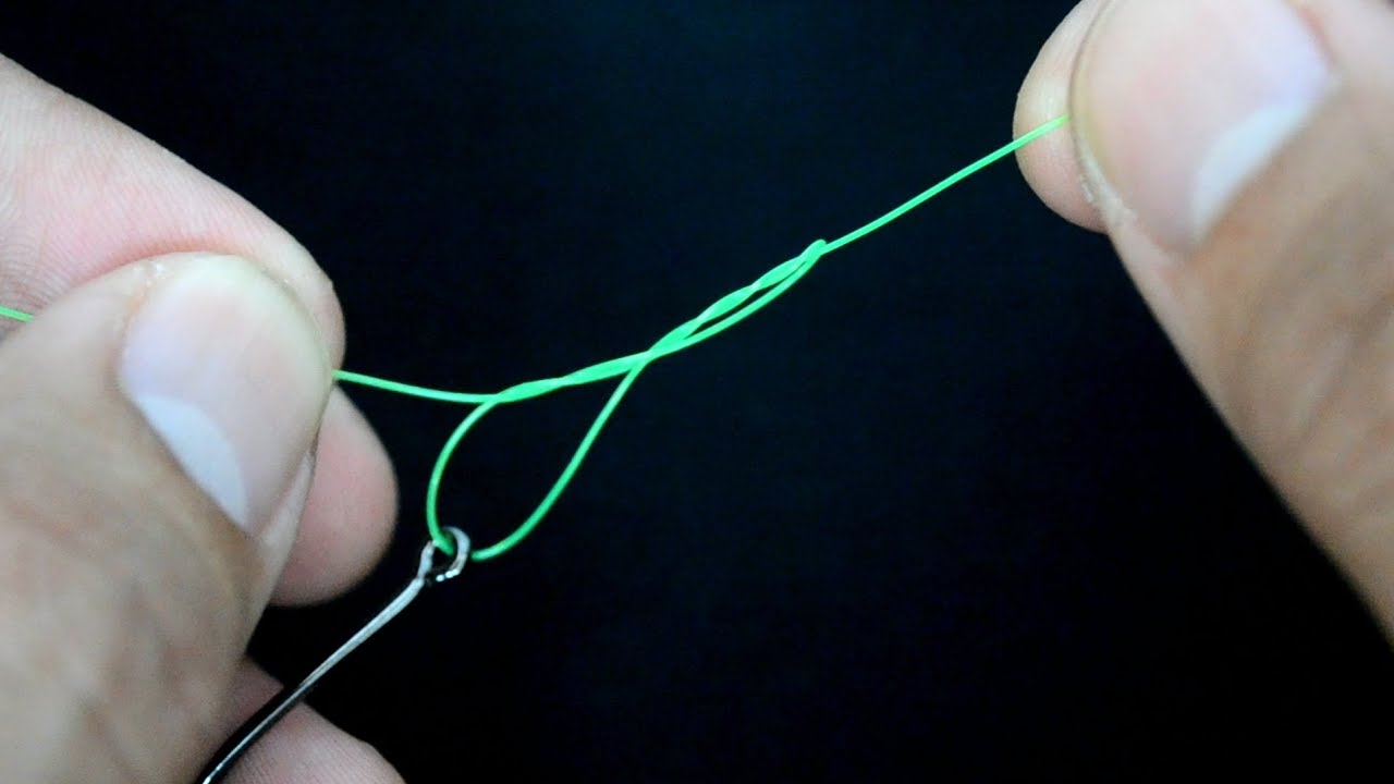 Easy fishing knot for tying a hooks !