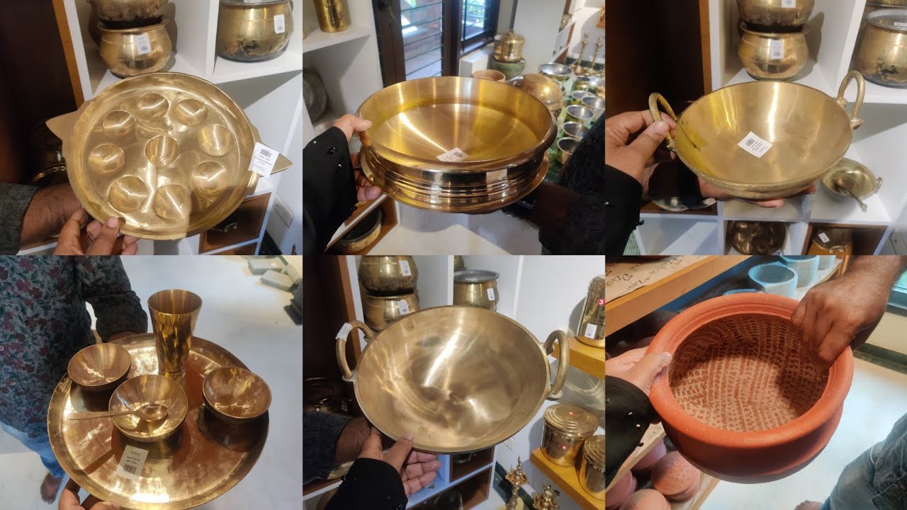 Indian Traditional kitchen Organic Cast irons,SoapStone,clay,mud pot Copper Collections