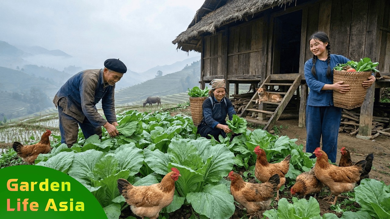 40 Days From Seed to Greens | Life at 1,600m in Northwest Vietnam - Farm Fresh