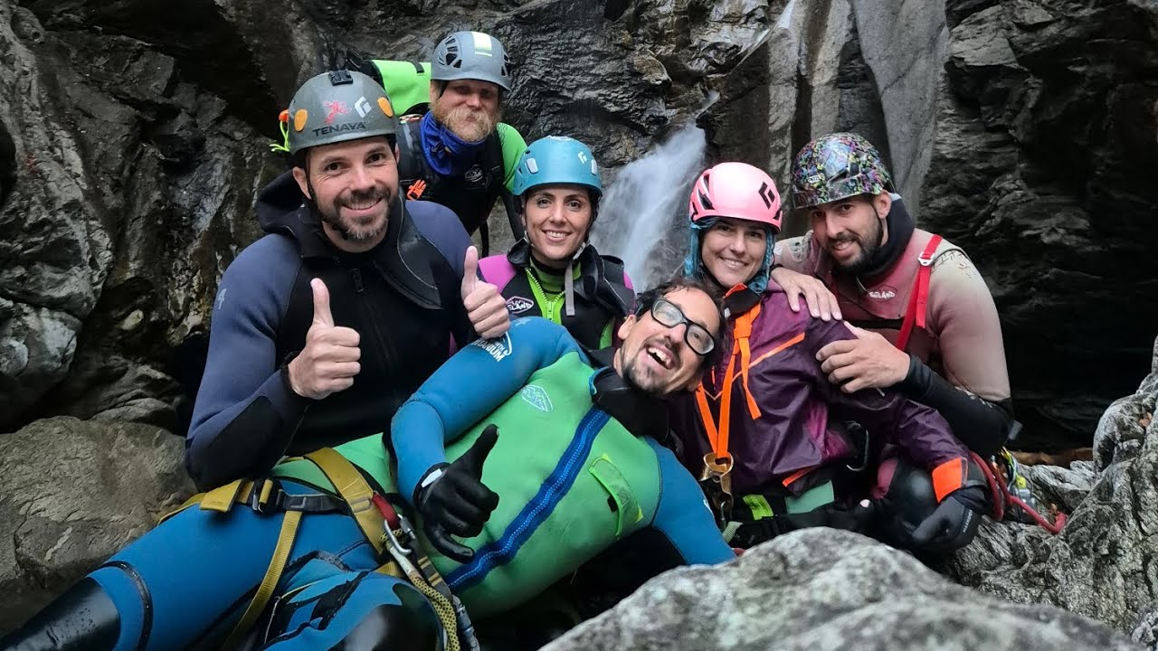 🇨🇭 BARRANCO LODRINO (tramo intermedio v3 a4 III e inferior v5 a5 III) 🇨🇭