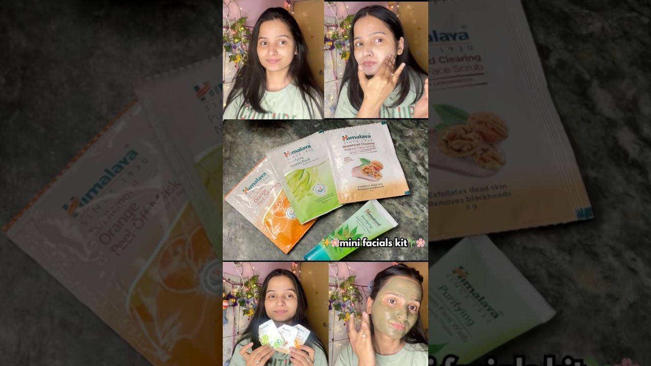 ✨🌱Himalaya facial kit🍃#skincareproducts #shortvideo #facial #himalaya #beautyproducts #youtube